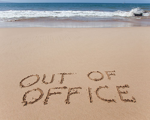 Sorry, I am out of the office. A guide to that all-important holiday  message | Clearwater IT Services